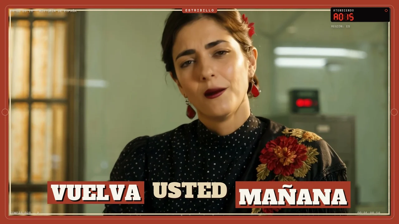 Spain — Vuelva usted mañana music video poster